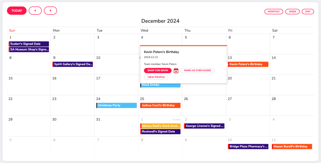Calendar - Elliephant